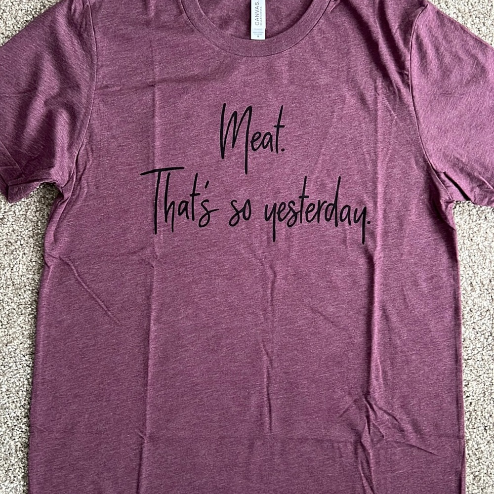 NEW! Bella Canvas Vegetarian Vegan Tee